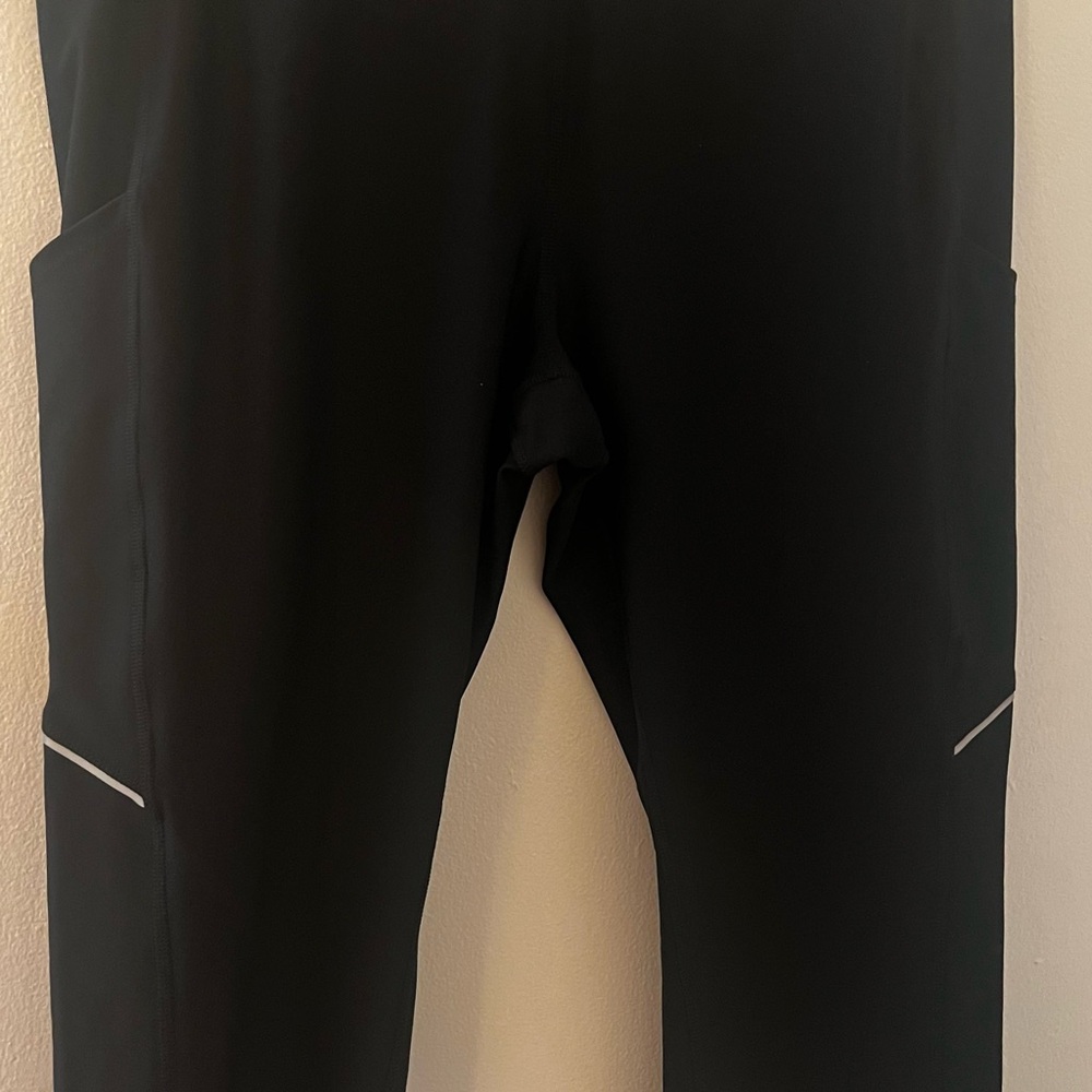 Xersion Women's Black Joggers with Reflective Details